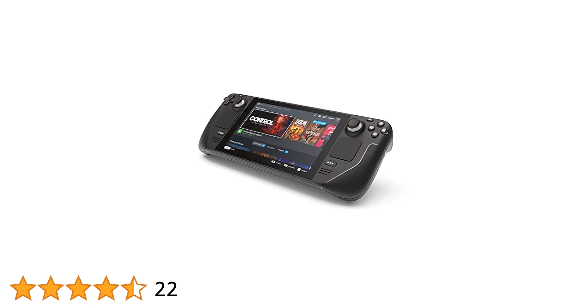 Valve Steam Deck SSD 512GB + 16GB RAM, 7 Inch, 60Hz, 1280 x